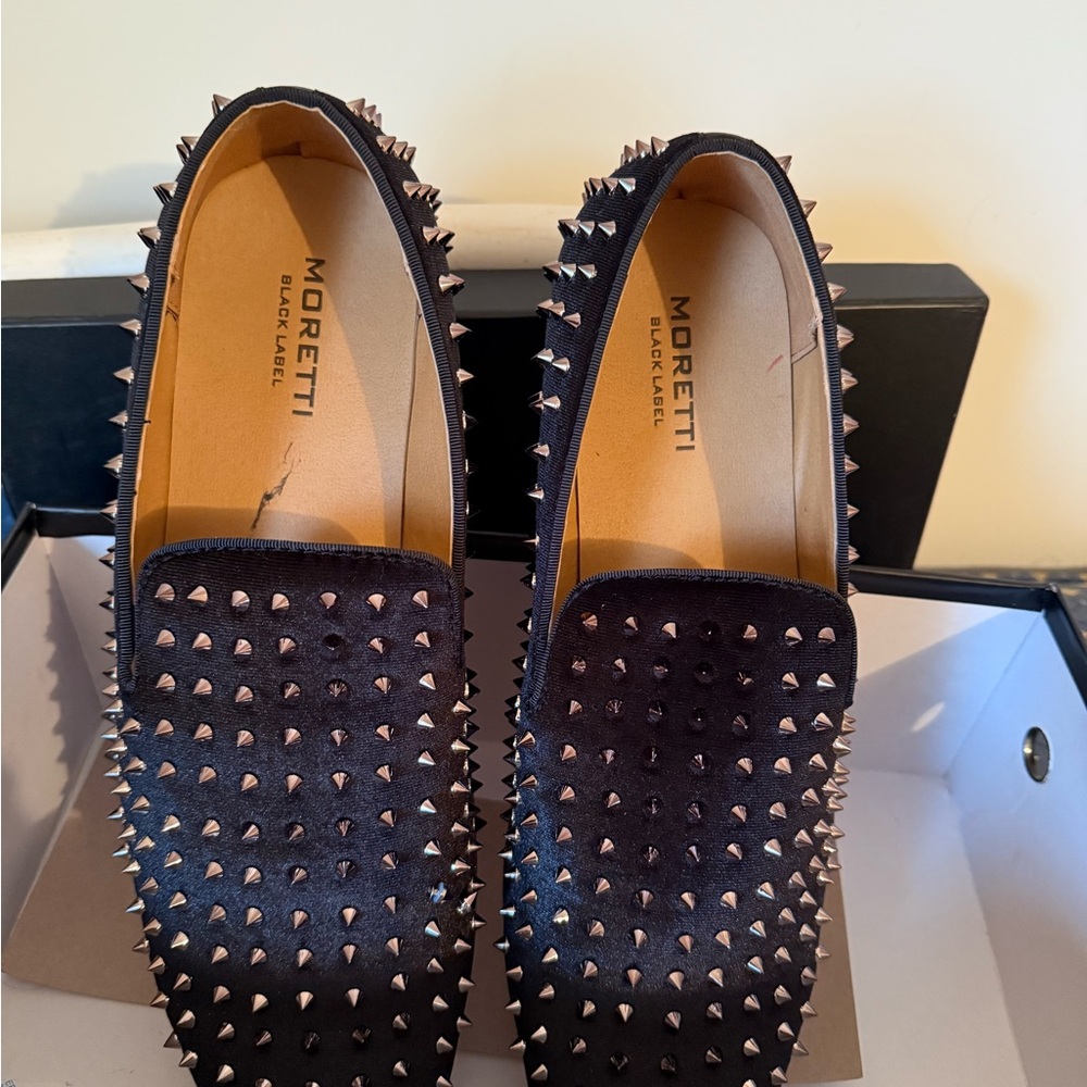 Moretti Black Label red sole shoes - gently used.  Check them out.